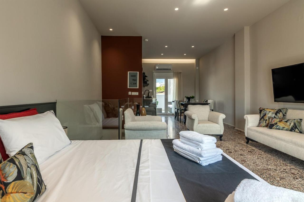 Andrews Luxury Suites Near The Airport Heraklion  Exterior photo